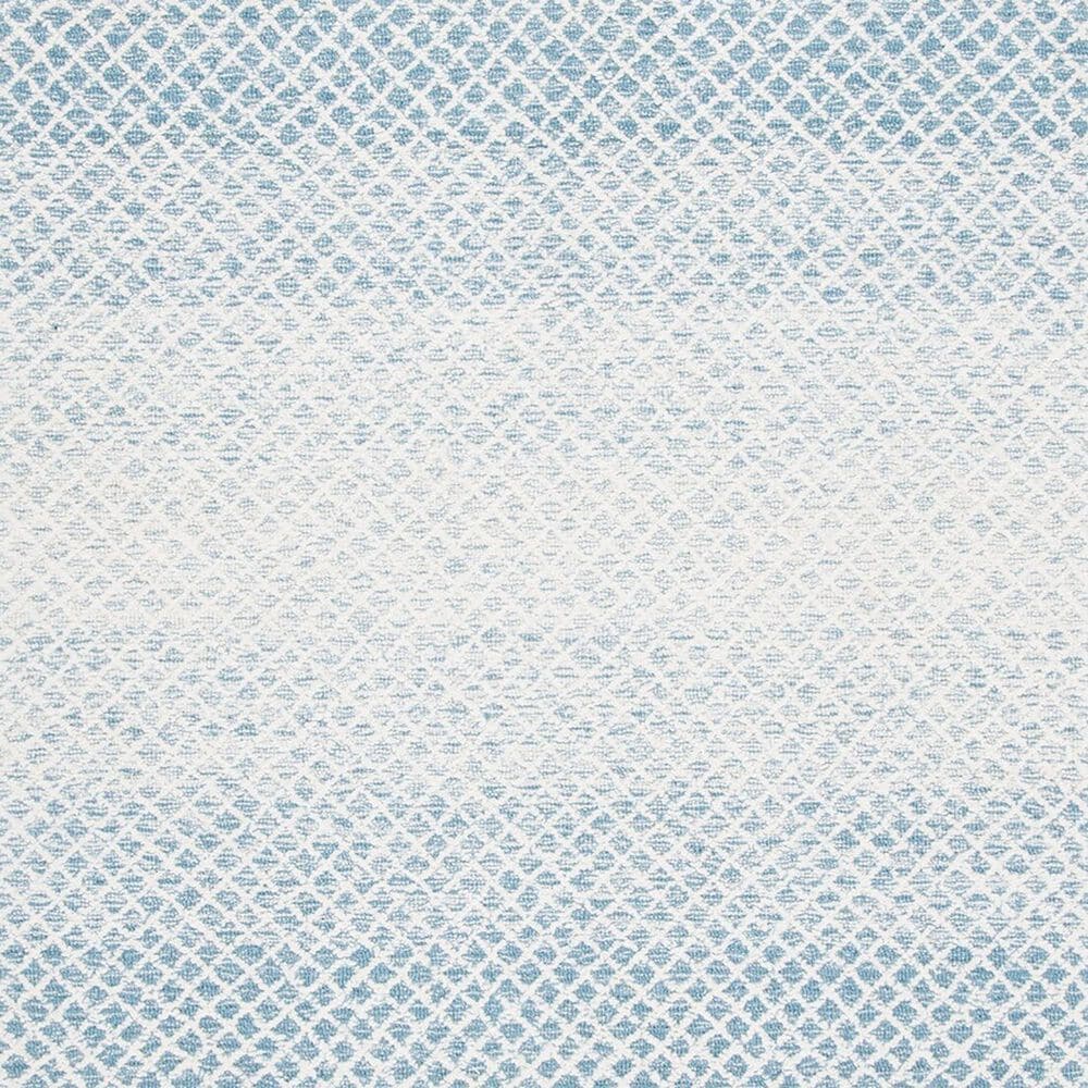 Safavieh Micro-Loop MLP353M 2&#39;3&quot; x 9&#39; Blue and Ivory Runner, , large