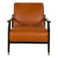Interlochen Leather Accent Chair in Melbourne Ochre, , large