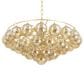 Mitzi Lighting Mimi 9-Light Chandelier in Aged Brass, , large