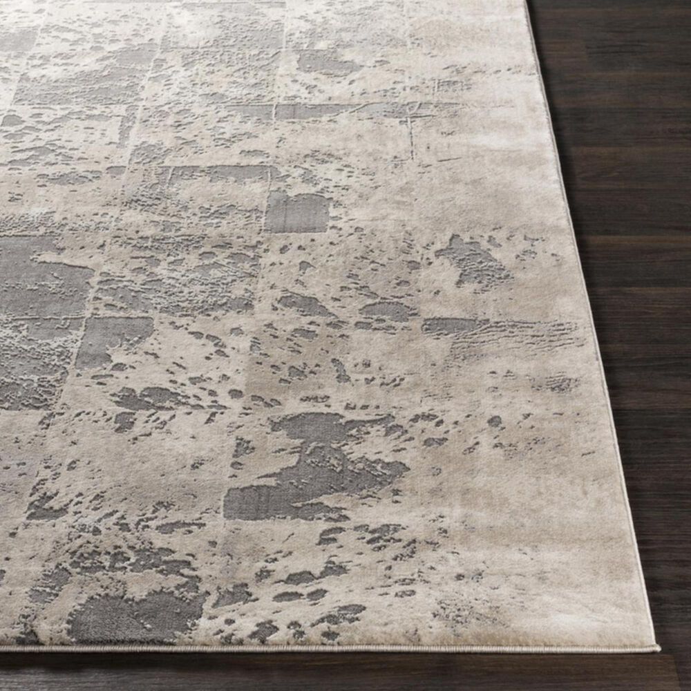 Surya Tibetan TBT-2312 5&#39;3&quot; x 7&#39;6&quot; Khaki, Cream and Gray Area Rug, , large