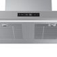 Samsung Bespoke 36" Bespoke Smart Wall Mount Hood with LCD Display in Clean Grey and Stainless Steel, , large