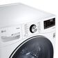 LG 5.0 Cu. Ft. Front Load Washer and 7.4 Cu. Ft. Gas Dryer with TurboWash 360 Laundry Pair in White (Pedestals Sold Separately), , large