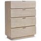 Bernhardt Antibes 5-Piece Queen Upholstered Panel Bedroom Set in Roz with USB Ports, , large