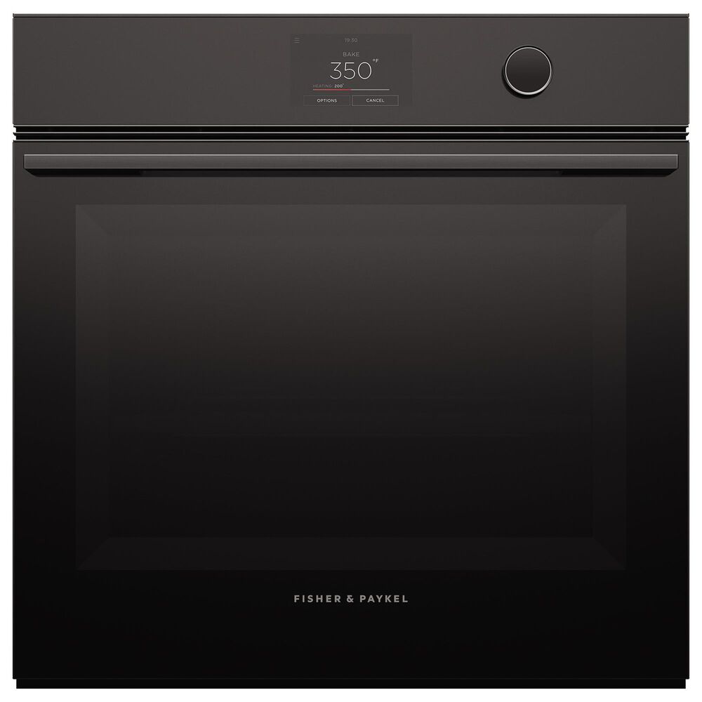 Fisher & Paykel Series 9 24" Minimal Single Electric Wall Oven with 16 Functions in Black, , large