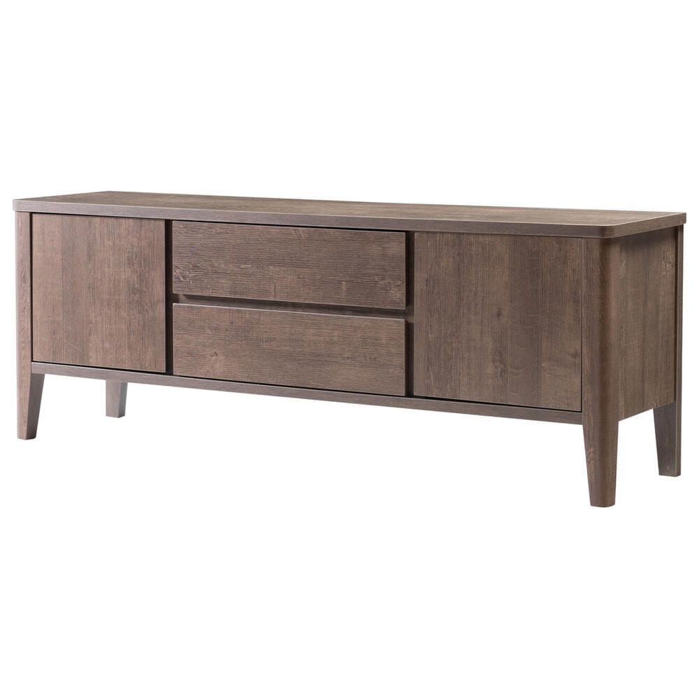 Global Movement Italia 2-Drawer TV Stand in Walnut Oak, , large