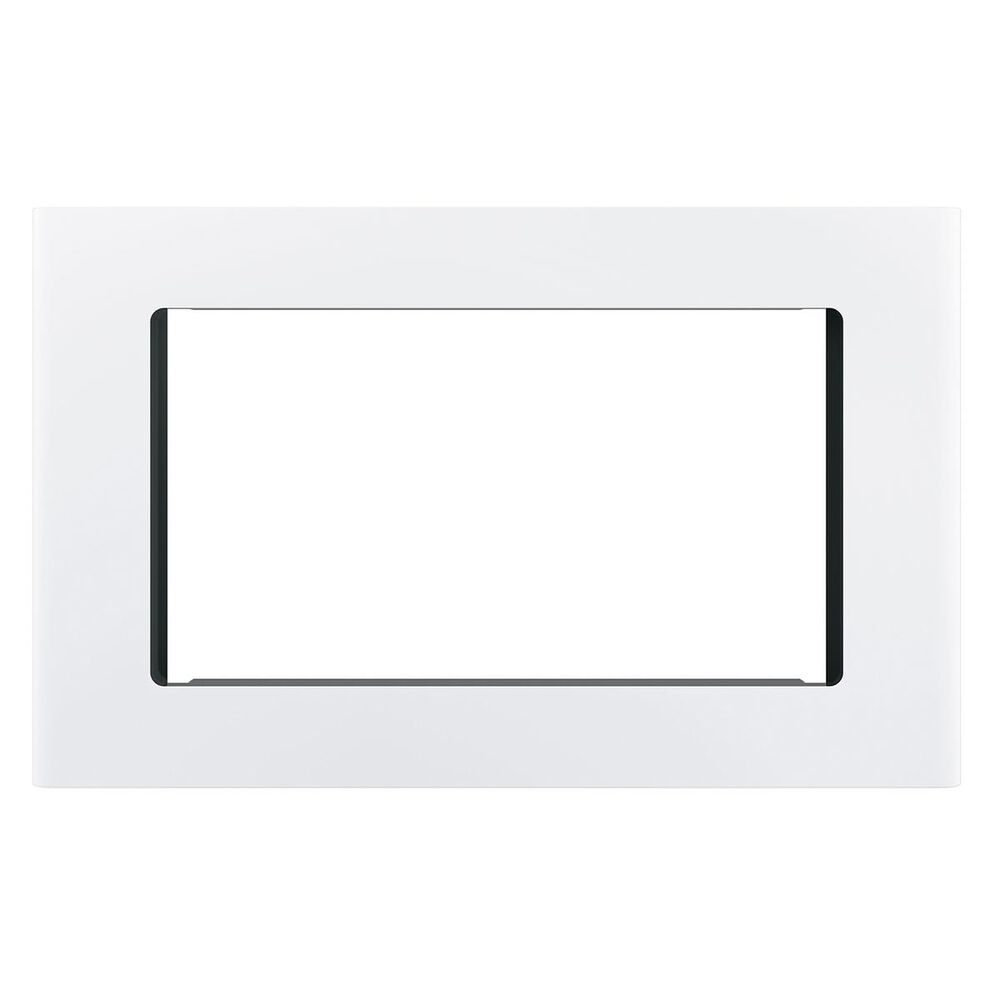 GE Appliances 27" Optional Built-In Microwave Trim Kit in White, , large