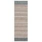 Surya Reika REK-2308 2"6" x 8" Light Grey Runner, , large