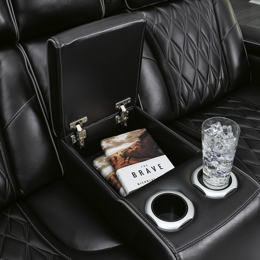 Ashley Boyington 2-Piece Power Reclining Living Room Set in Black, , large