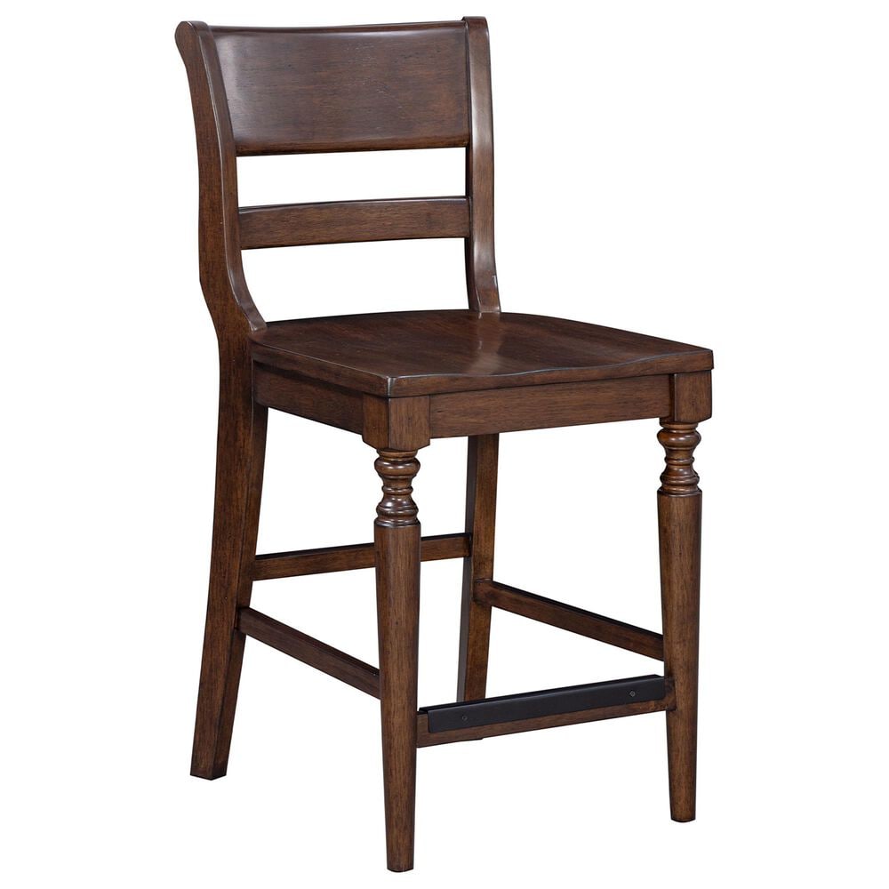 Riva Ridge Cambridge 7-Piece Counter Height Dining Set in Classic Cherry, , large