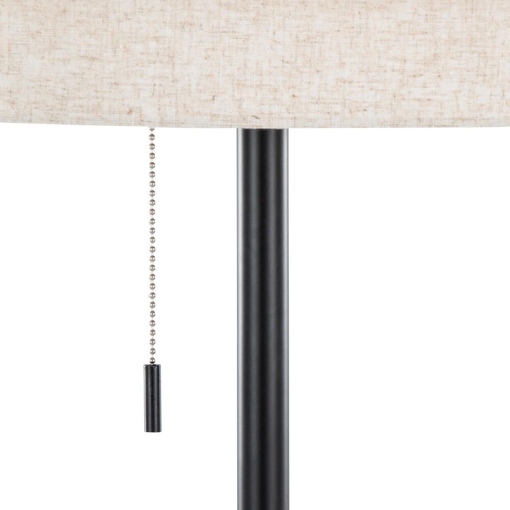 Grandview Gallery Tier Floor Lamp in Black, , large