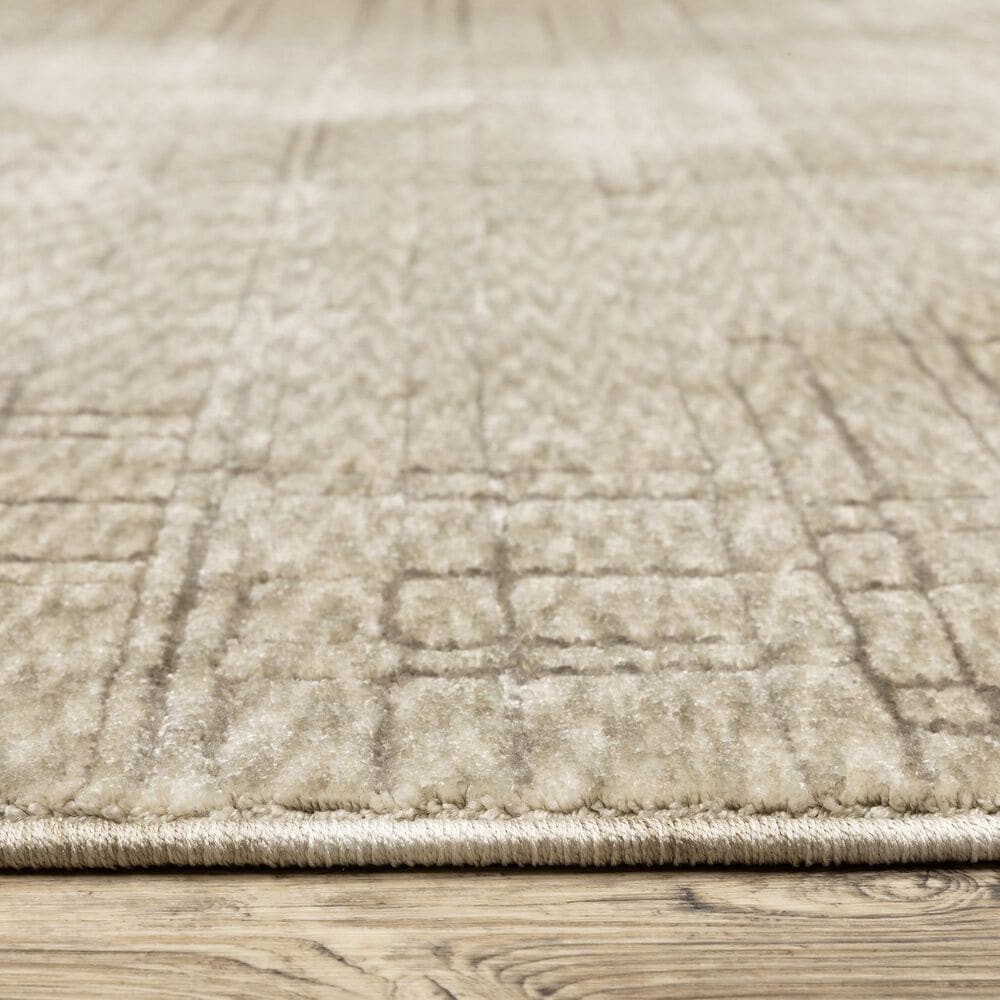 Oriental Weavers Capella Beige and Brown 3&#39;3&quot; x 5&#39; Area Rug, , large