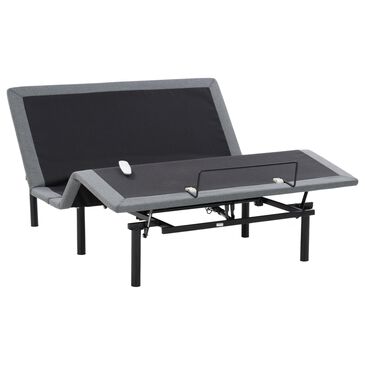 CorLiving Queen Adjustable Base in Dark Grey, , large