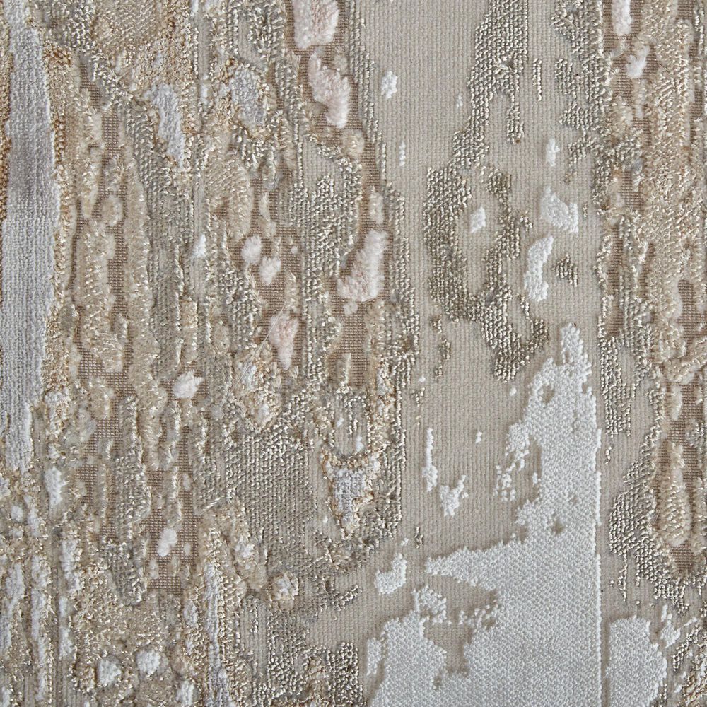 Feizy Laina 39G5F 3&#39; x 5&#39; Beige and Gray Area Rug, , large