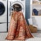 Surya Amelie AML-2339 8"10" x 12" Red, Orange, Brick, Saffron, Charcoal and Wheat Area Rug, , large