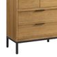 Hawthorne Furniture Newport 8-Drawer Dresser in Natural Oak, , large