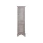 Aurafina Wainwright Free Standing Linen Closet in Old Harbor Gray, , large