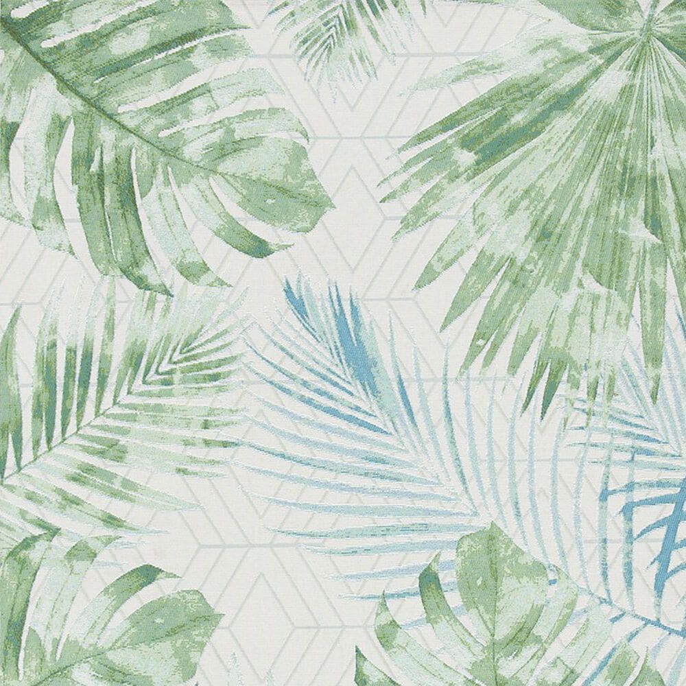 Safavieh Barbados BAR590 6&#39;6&quot; x 9&#39;4&quot; Green and Teal Indoor/Outdoor Area Rug, , large