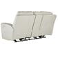 Ashley Mindanao Power Reclining Loveseat in Coconut, , large