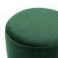 Tov Furniture Pri Ottoman in Forest Green, , large