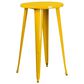 Flash Furniture 5-Piece Metal Bar Table Set in Yellow, , large