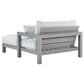Ashley Moonlight View Outdoor Chaise Lounge in Gray, , large