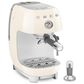 SMEG Espresso Manual Coffee Machine with Grinder in Cream, , large