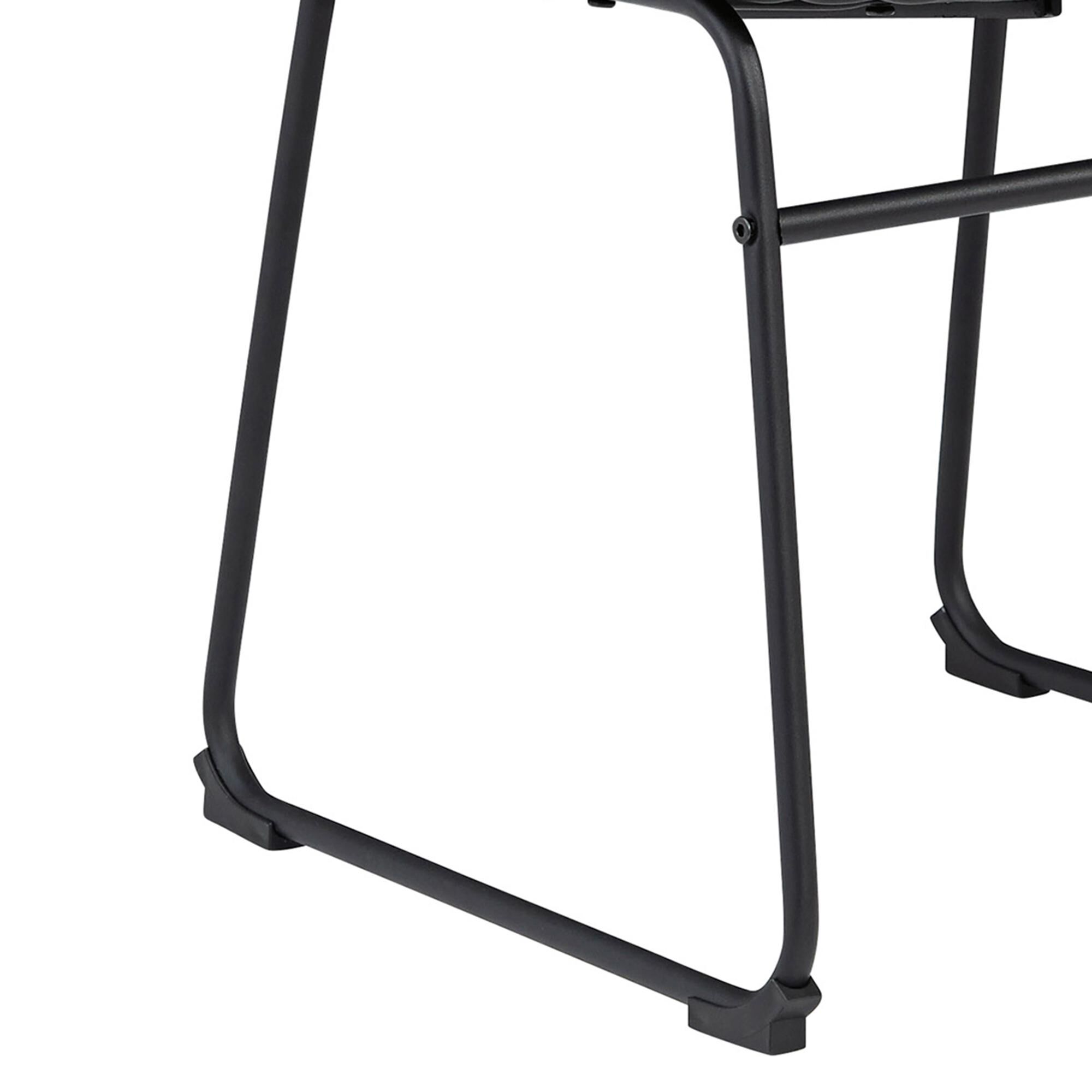 Signature Design by Ashley Centiar Dining Side Chair in Black Faux Leather NFM