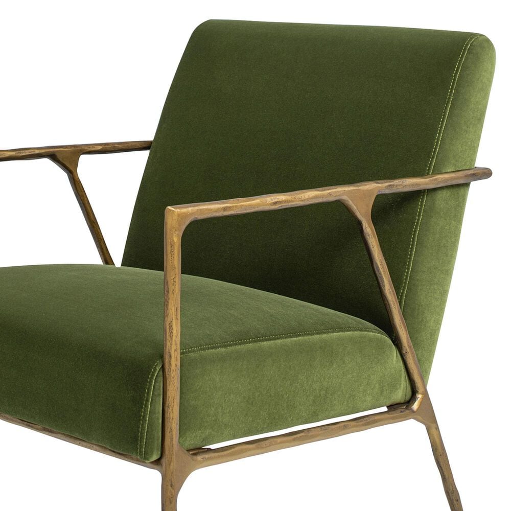 Jennifer Taylor Home Aerin Accent Chair in Olive Green, , large