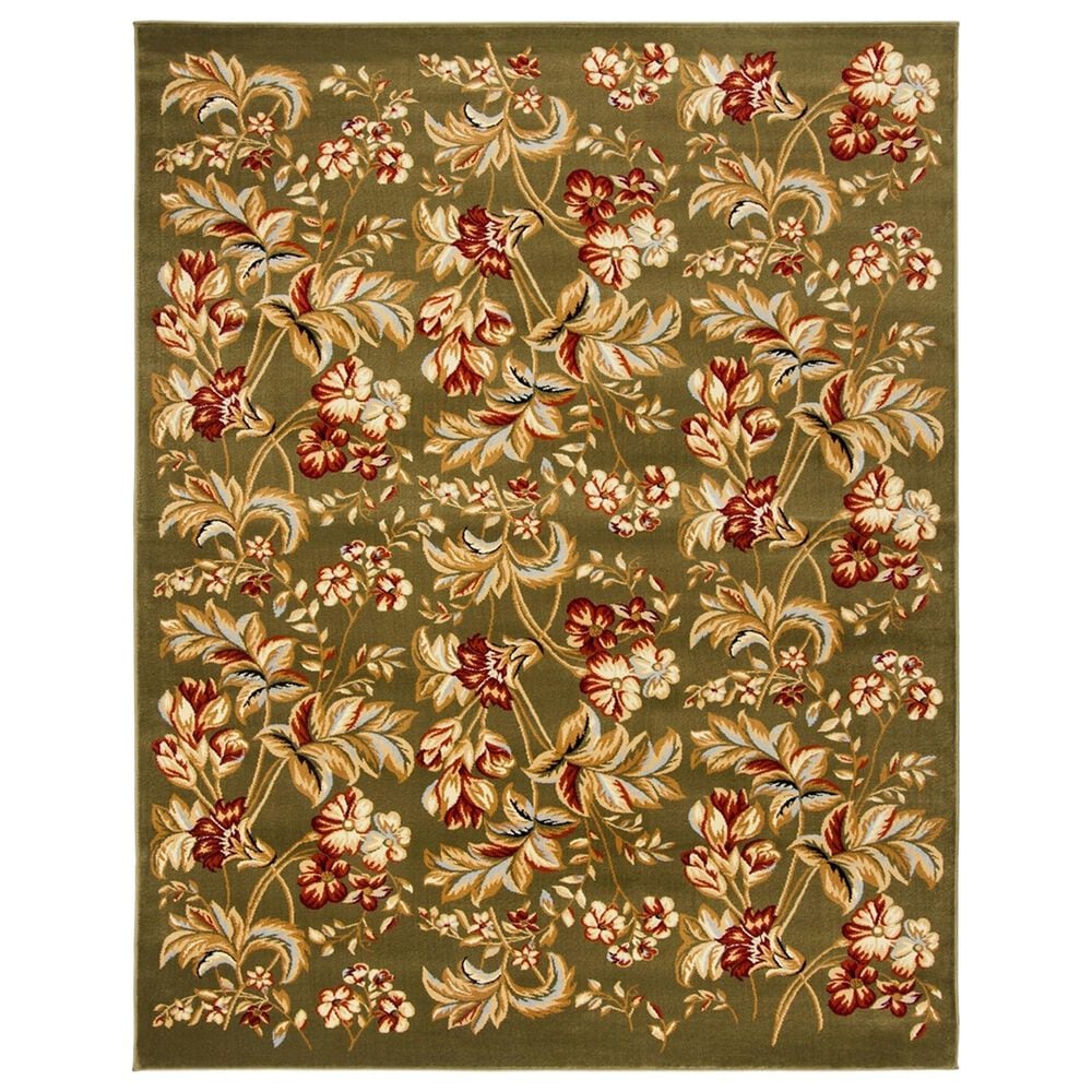 Safavieh Lyndhurst 8" x 11" Sage Area Rug, , large