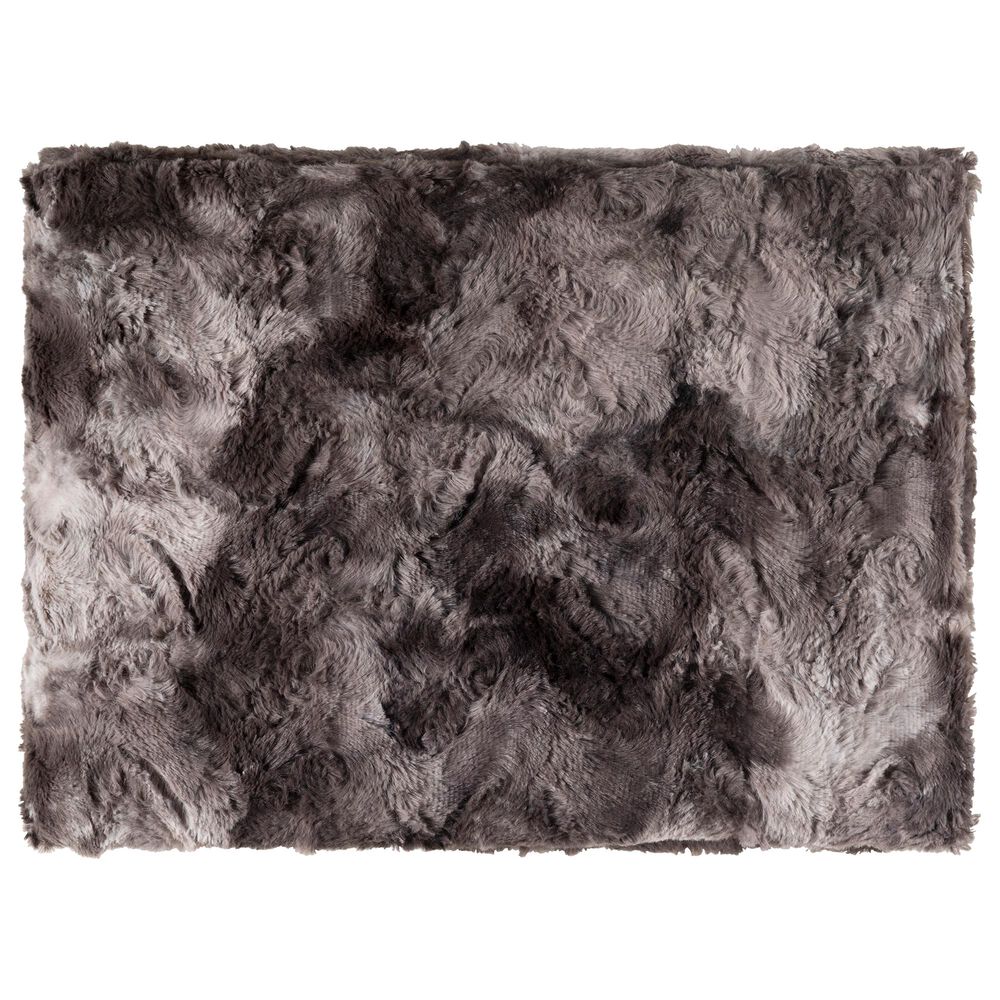 Surya Felina 50" x 70" Throw in Charcoal, , large