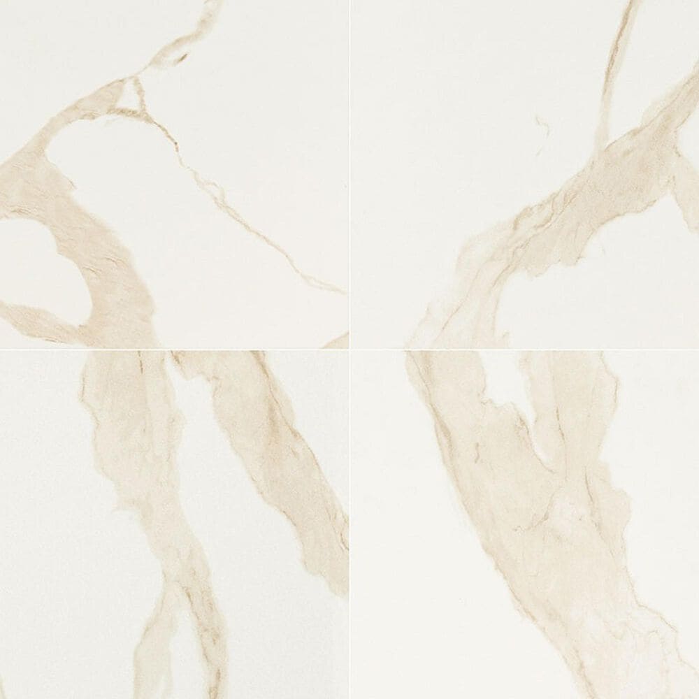 MS International Eden Calacatta 32" x 32" Polished Porcelain Tile, , large