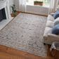 Feizy Pasha 39M4F 9" x 12"8" Ivory and Multicolor Area Rug, , large