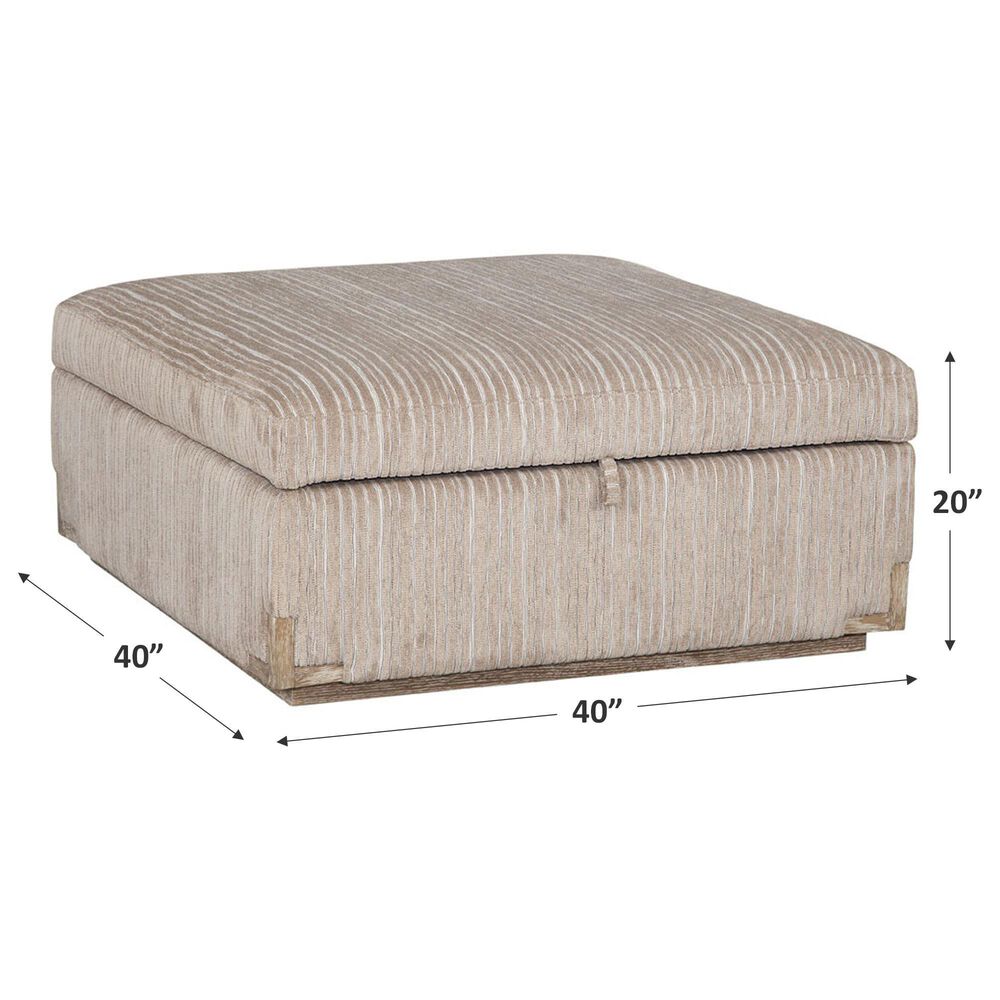 Tamara Day Splendid Home Furniture Nall Storage Ottoman in Evie Putty, , large
