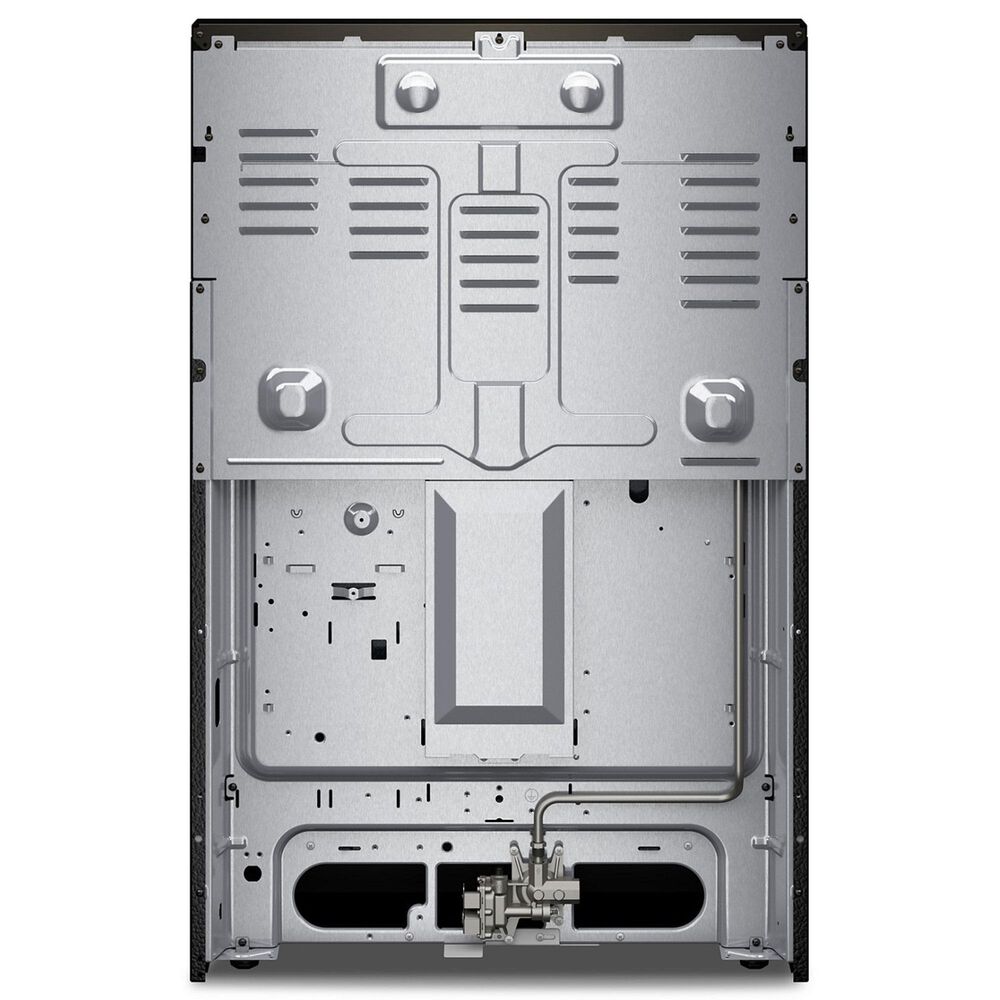 Whirlpool 5 Cu. Ft. Gas Range with Air Cooking Technology in Black-on-Stainless, , large