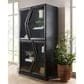 Chapel Hill Heritage 4-Door Curio with Glass Doors and Shelves, , large