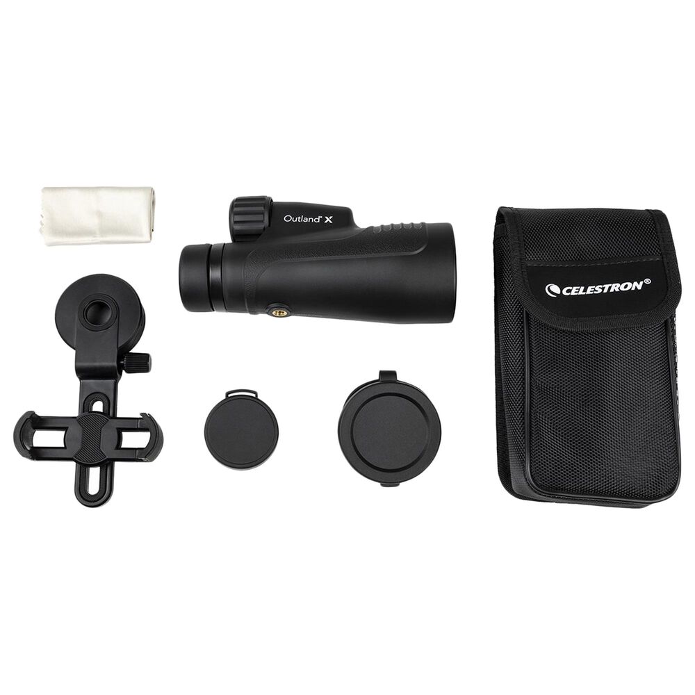 Celestron Outland X 10x50 Monocular w/ Smartphone Adapter, , large