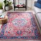 Safavieh Serapi SEP518 8" x 10" Navy and Red Area Rug, , large