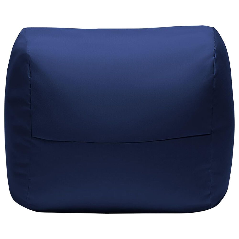 Jaxx Luckie Patio Bean Bag Ottoman in Navy, , large