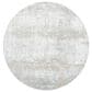 Surya Brunswick 7"10" Round Cream, Light Slate, Taupe, Blue, Gray and Seafoam Area Rug, , large