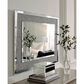 Ashley Kingsleigh Rectangle Accent Wall Mirror in Silver, , large