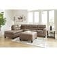 Ashley Navi 2-Piece Right Facing Stationary Sleeper Sectional in Fossil, , large