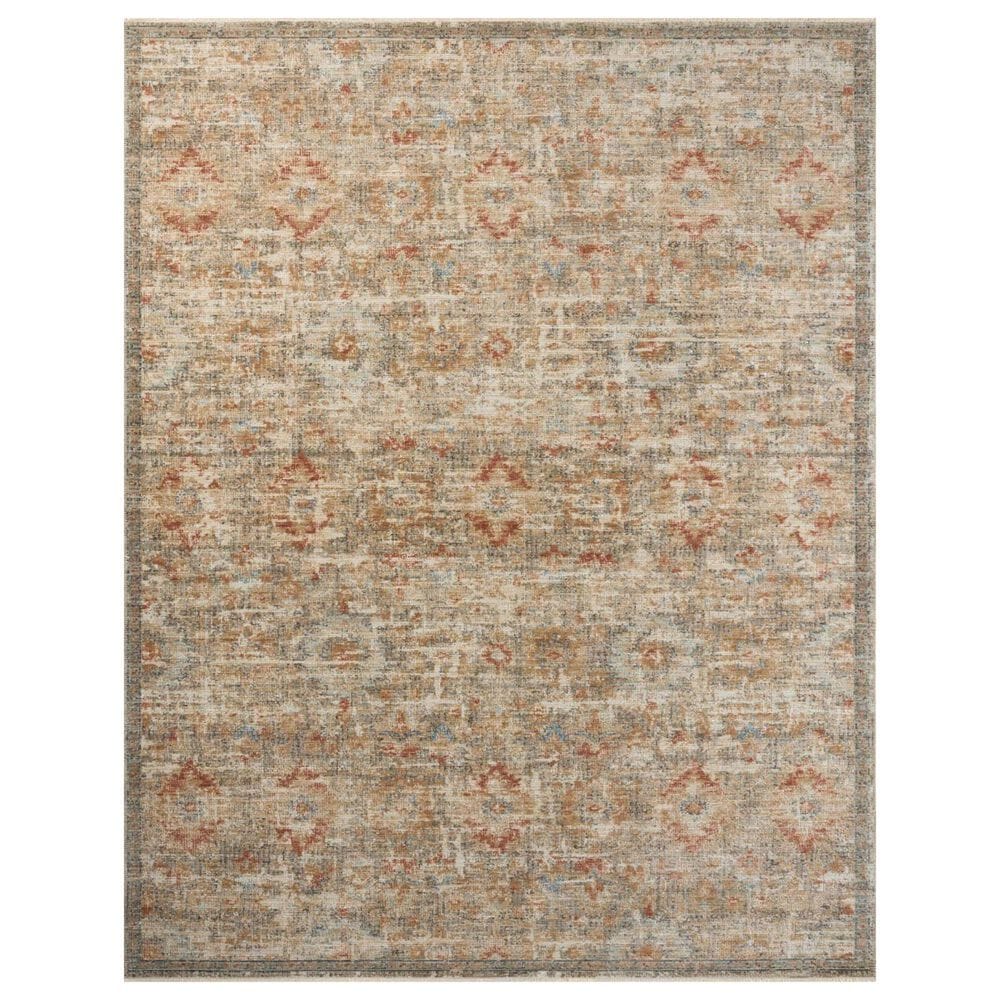 Loloi Heritage 4" x 10" Grey and Sunset Runner, , large