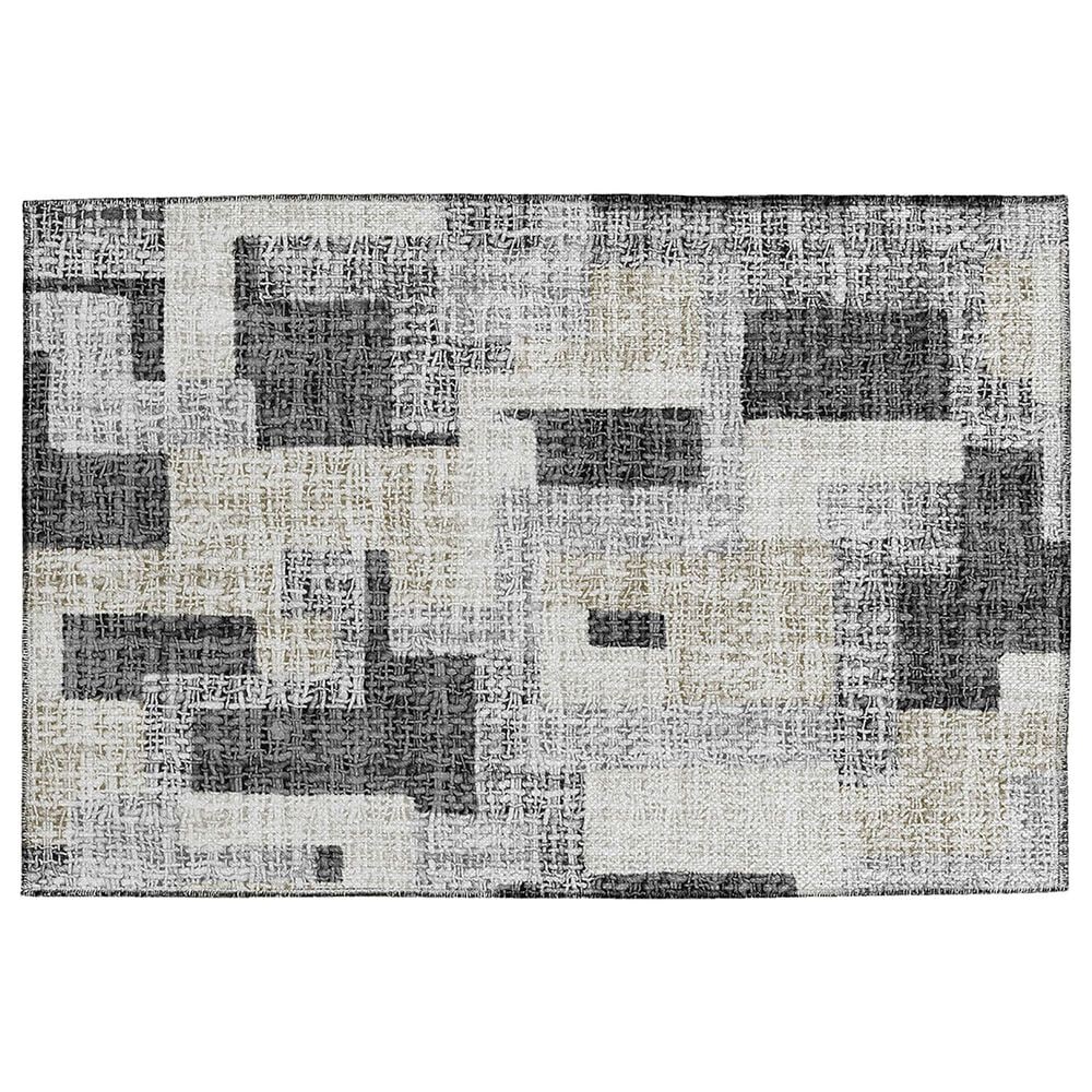 Dalyn Rug Company Portico PO3 Gray 1"8" x 2"6" Area Rug, , large