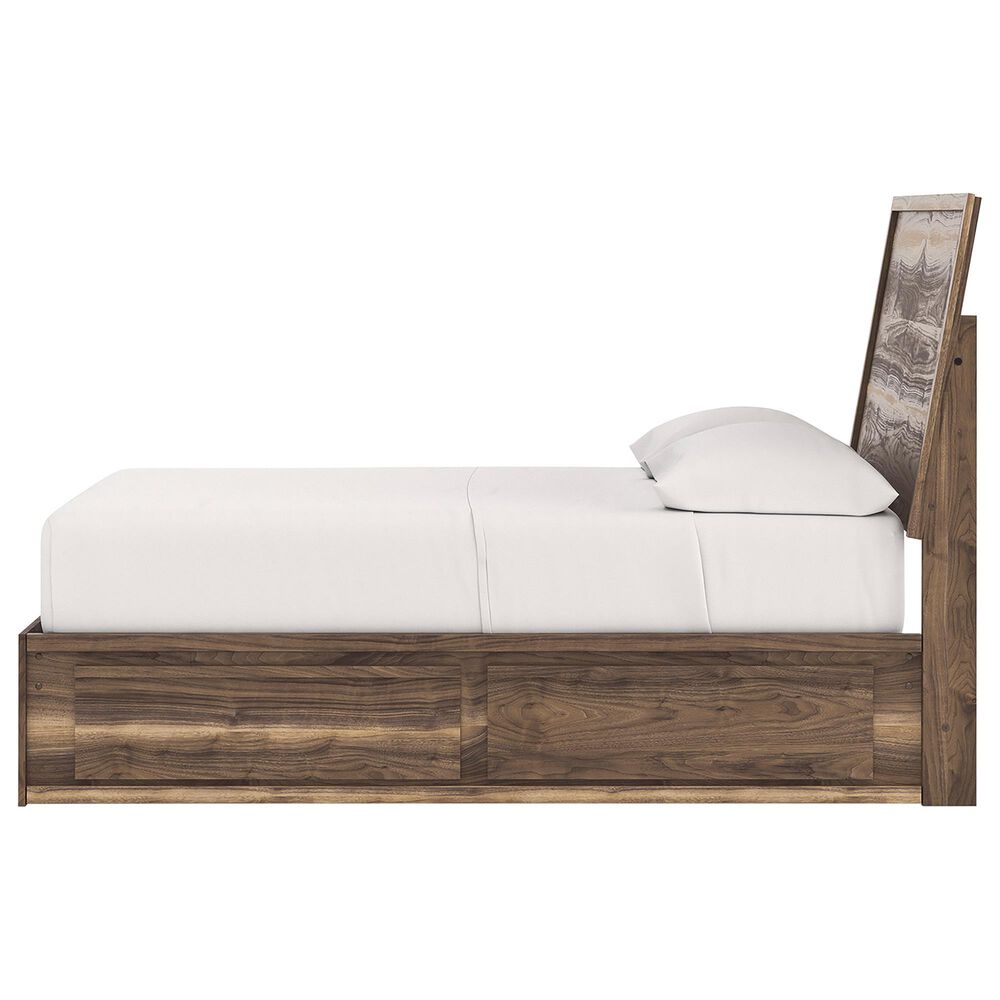 Ashley Chirason Full Panel Bed in Brown, , large