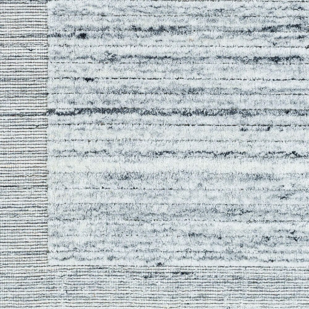 Surya Yasmin Gray, Ivory and Black 10' x 14' Area Rug, , large