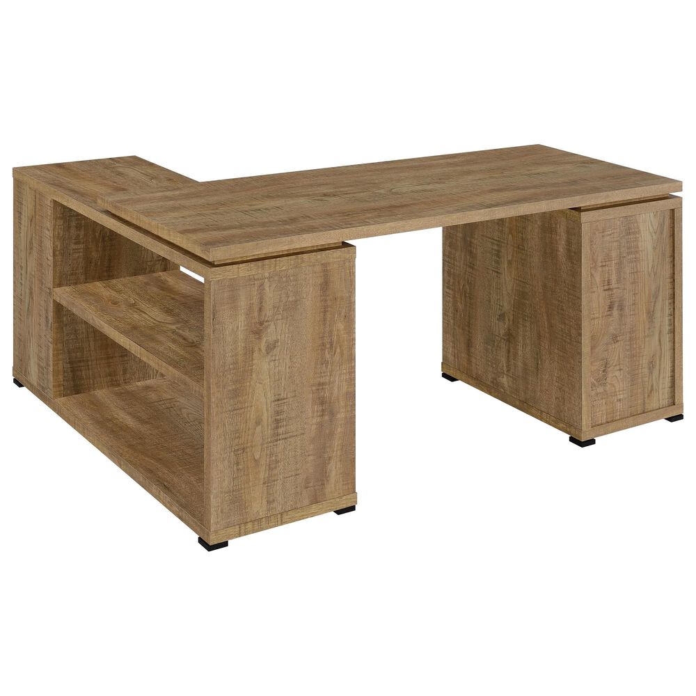 Pacific Landing Yvette L-Shape Computer Desk in Mango, , large