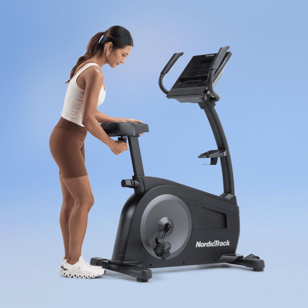 NordicTrack G LE Upright Exercise Bike in Black, , large