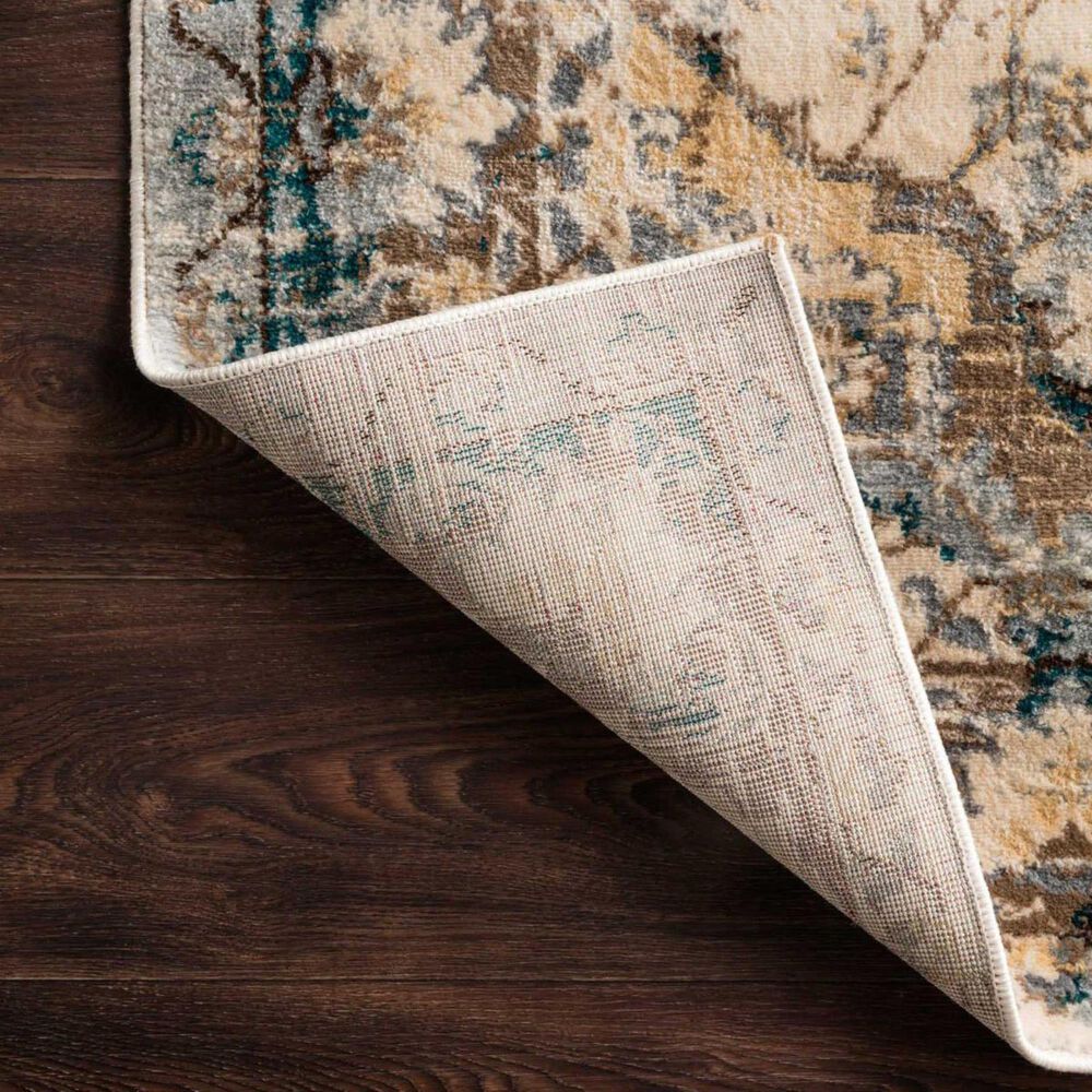Loloi II Isadora ISA-02 8&#39; x 10&#39; Oatmeal and Bark Area Rug, , large