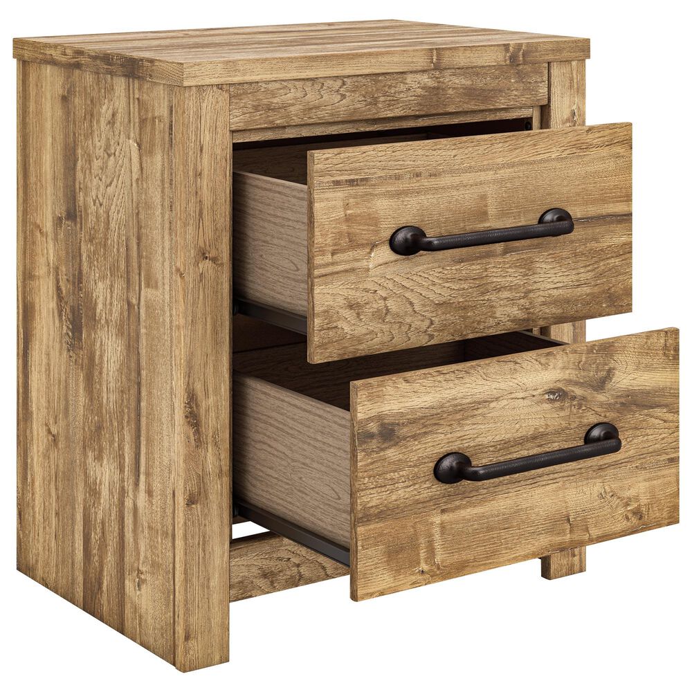 Ashley Maystonna 2-Drawer Nightstand in Brown, , large