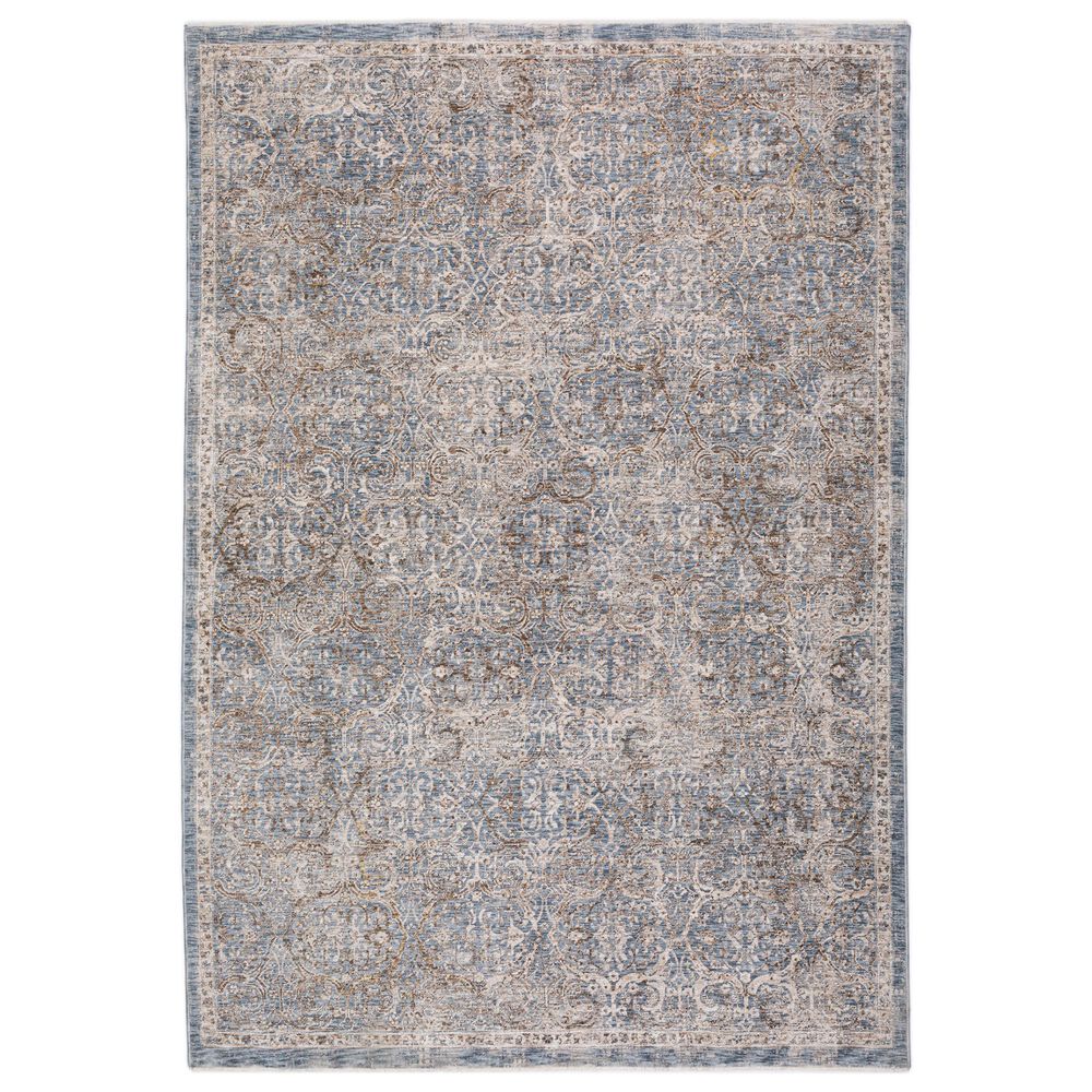 Dalyn Rug Company Vienna VI7 7"10" x 10" Denim Area Rug, , large